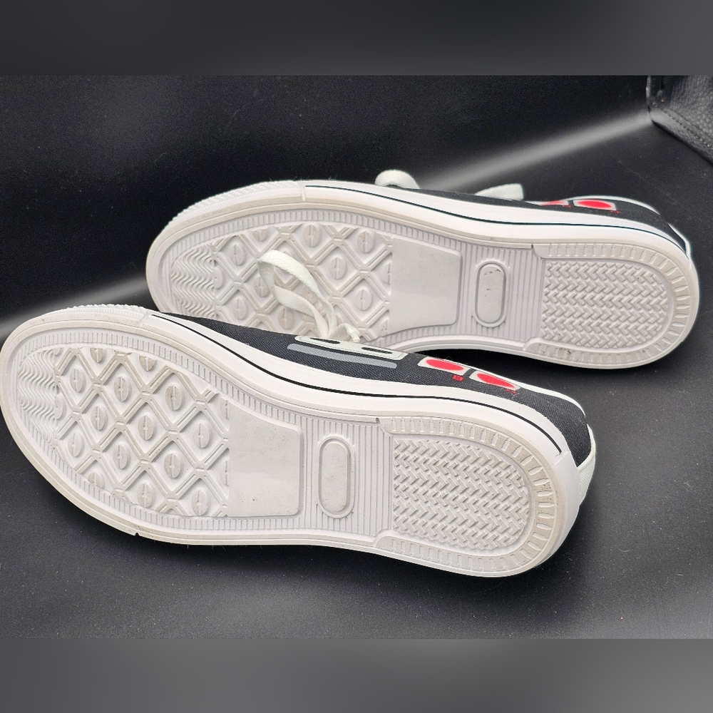 Black And White Canvas NES Controller Gamer Shoes Mens 9.5 (Womens 11.5) - Picture 4 of 6